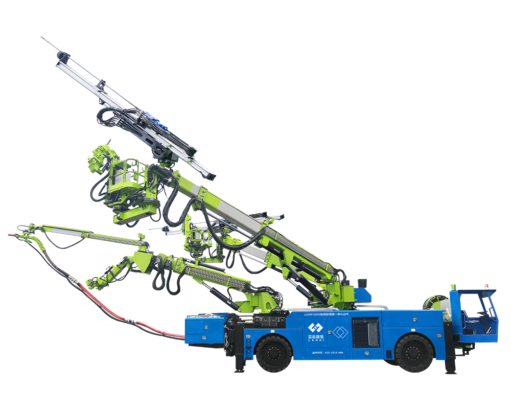 LGMP350D智能拱锚喷台车的施工优势